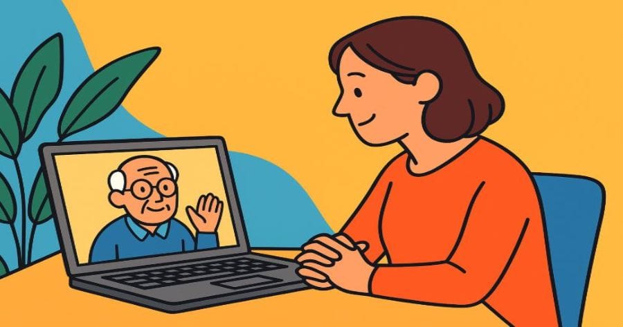 Come prendersi cura degli anziani in Italia anche se vivi lontano